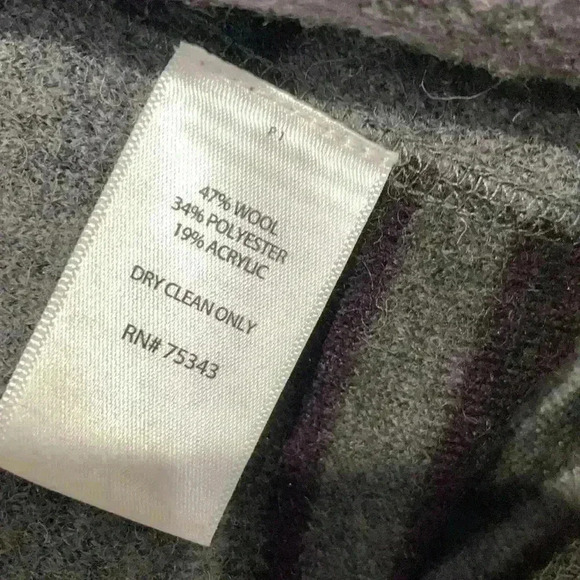 The Savile Row Co London wool blend Cardigan/coat size medium - Picture 9 of 9